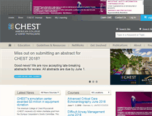 Tablet Screenshot of chestnet.org